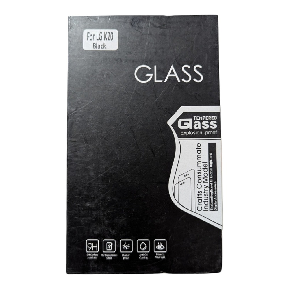 F9. Premium Tempered Glass 9H Screen Protector For LG K20